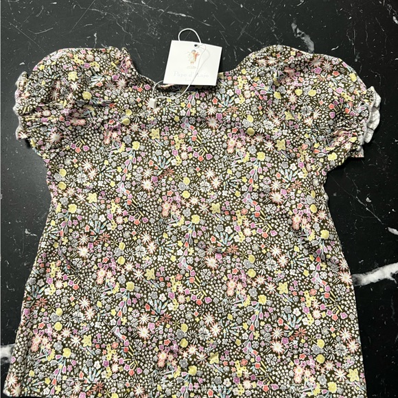 Brand New Top with tags multi flower print - Picture 3 of 3